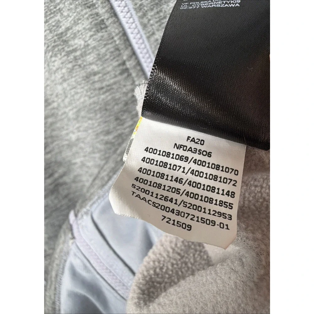 The North Face Canyonlands Mens Med Full-Zip Fleece Jacket Gray Gorpcore Utility